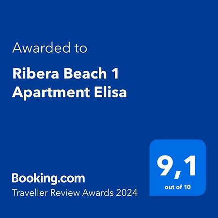 Ribera Beach 1 Apartment Elisa Mar de Cristal Bagian luar foto